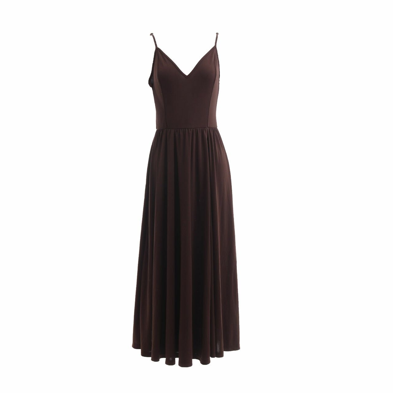 H&M Brown Long Dress