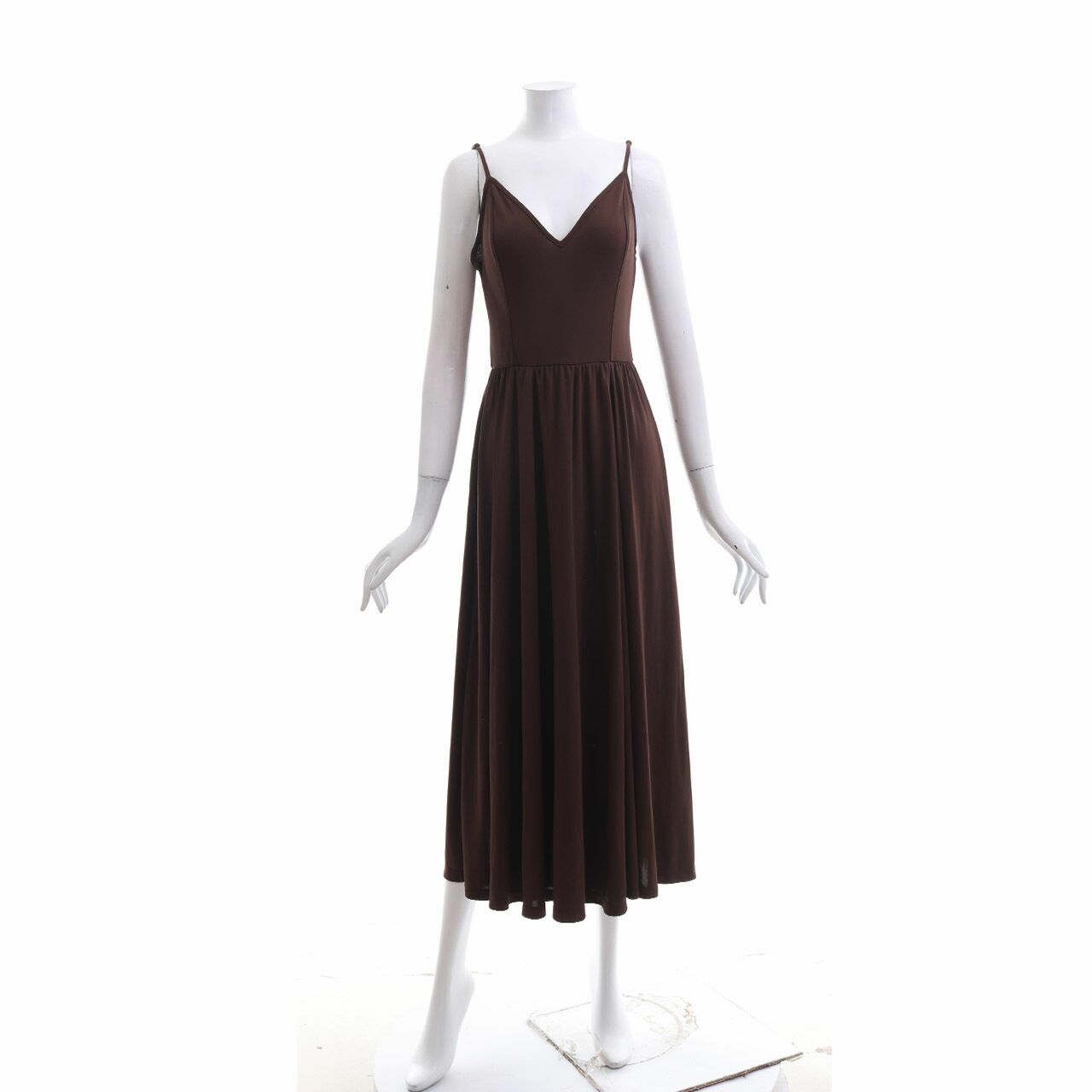 H&M Brown Long Dress