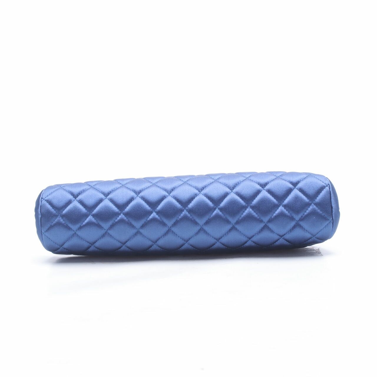 Chanel Blue Classic Timeless Blue Clutch 