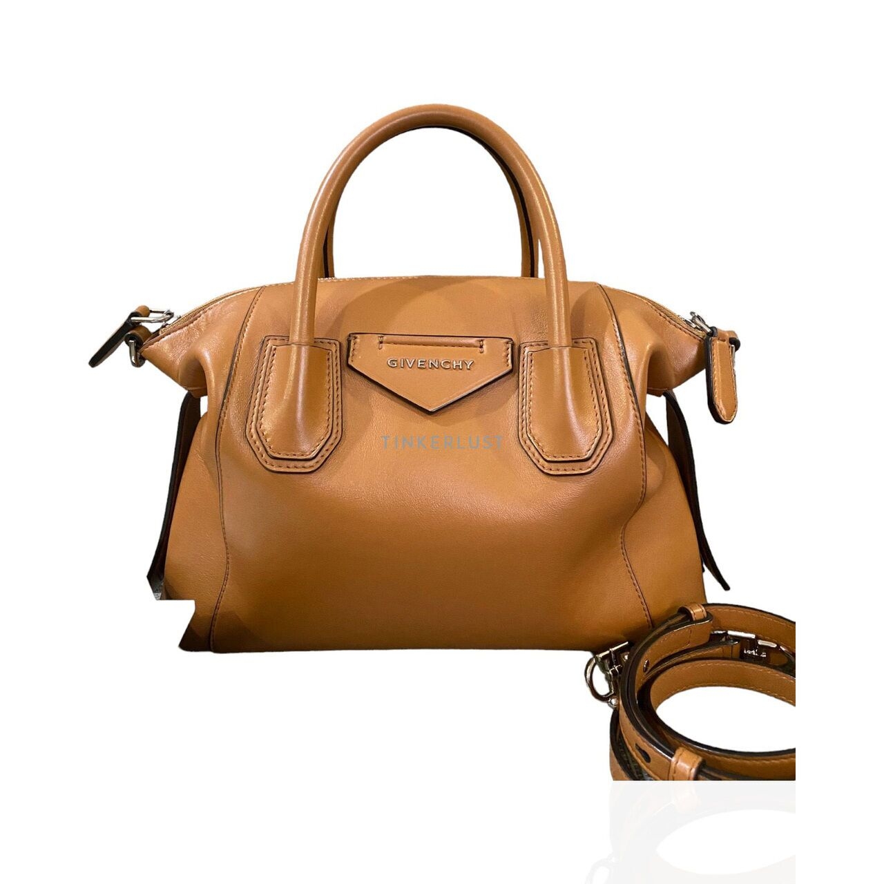 Givenchy Antigona Soft Small Tan SHW 2021 Satchel