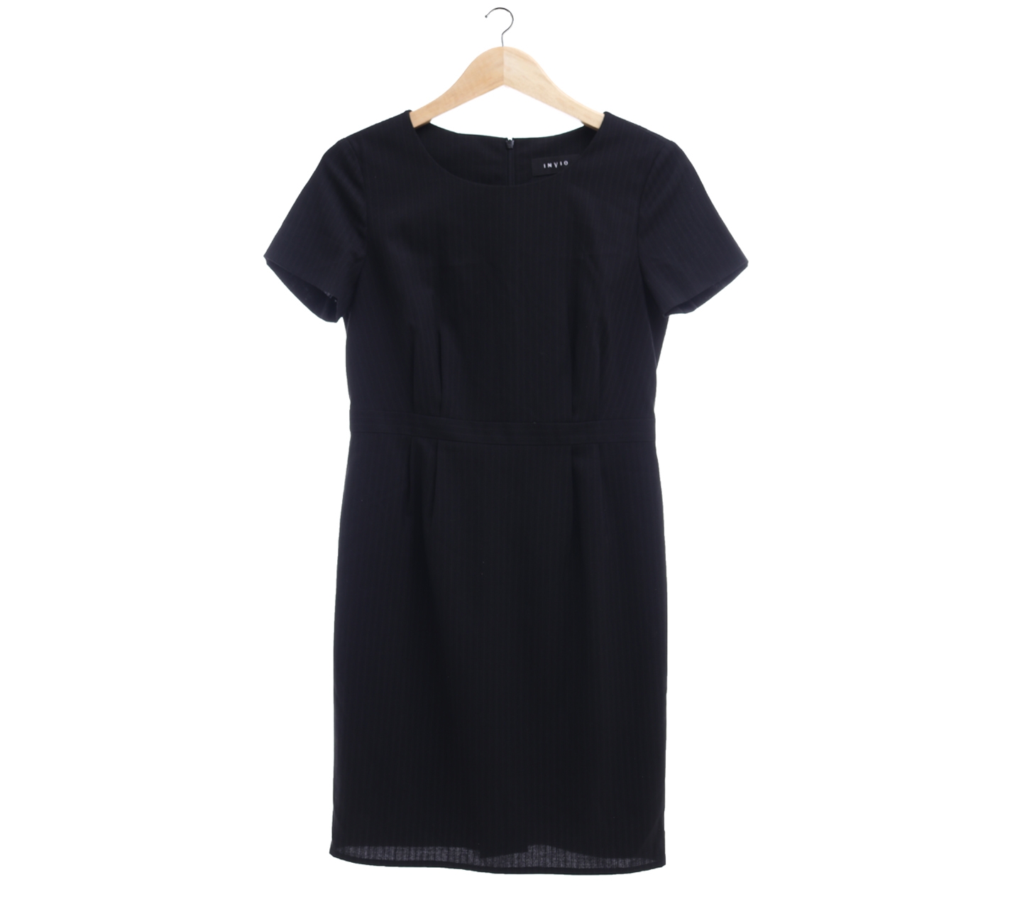 Invio Black Midi Dress