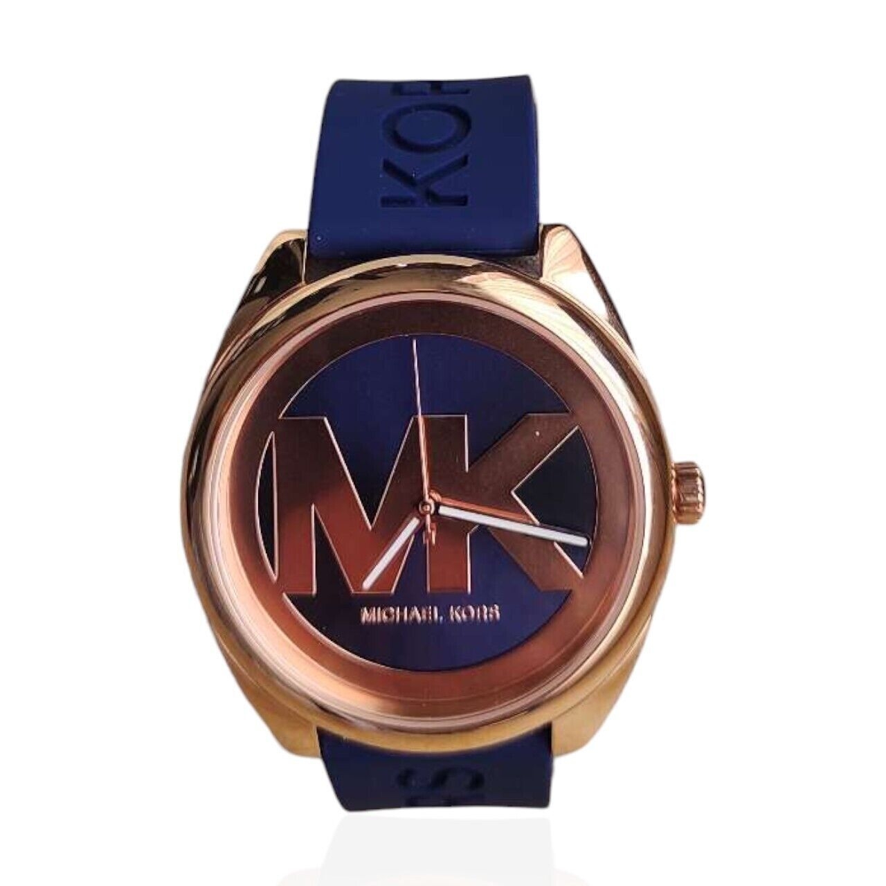 Michael Kors jam tangan rubber navy MK7140