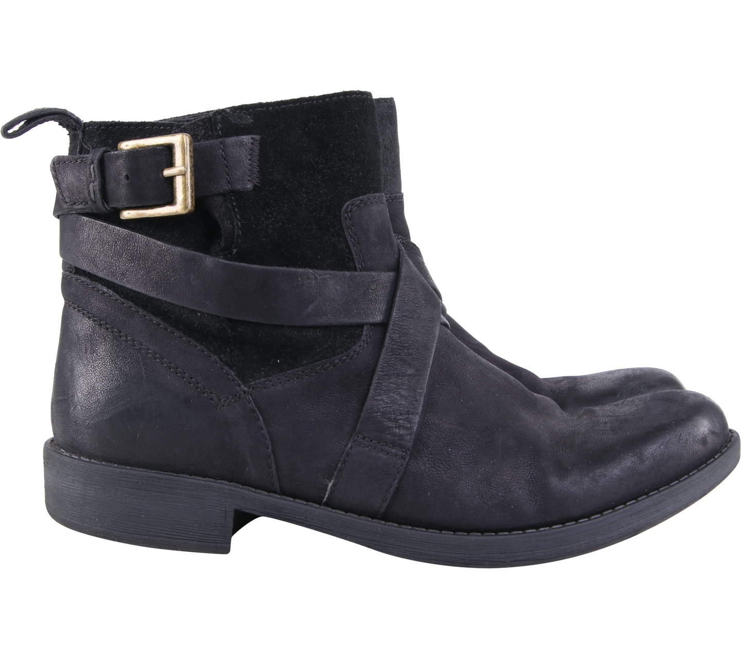 Clarks Black Suede Boots