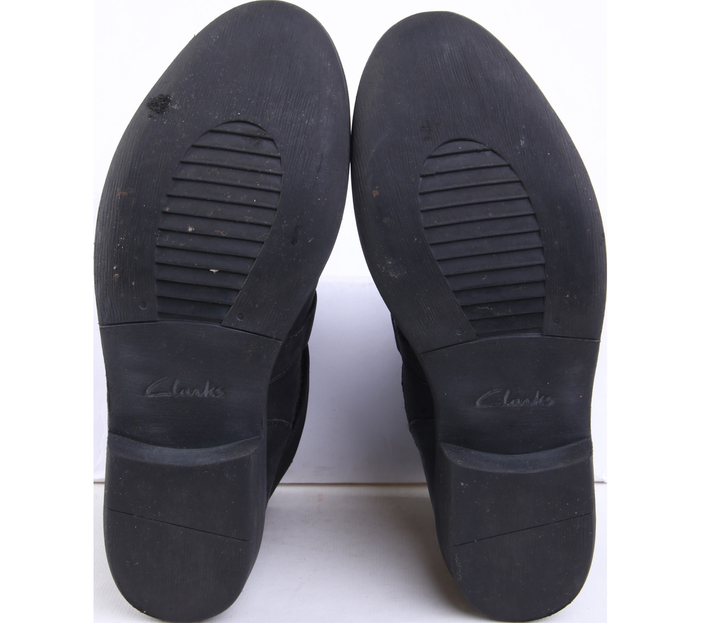 Clarks Black Suede Boots