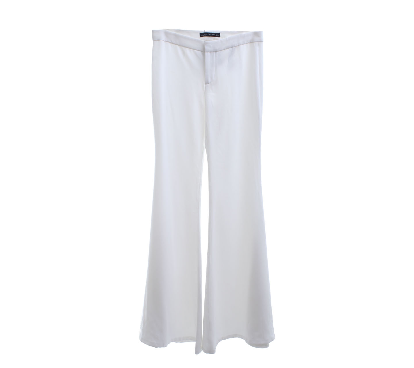 Zara Off White Cullotes Long Pants