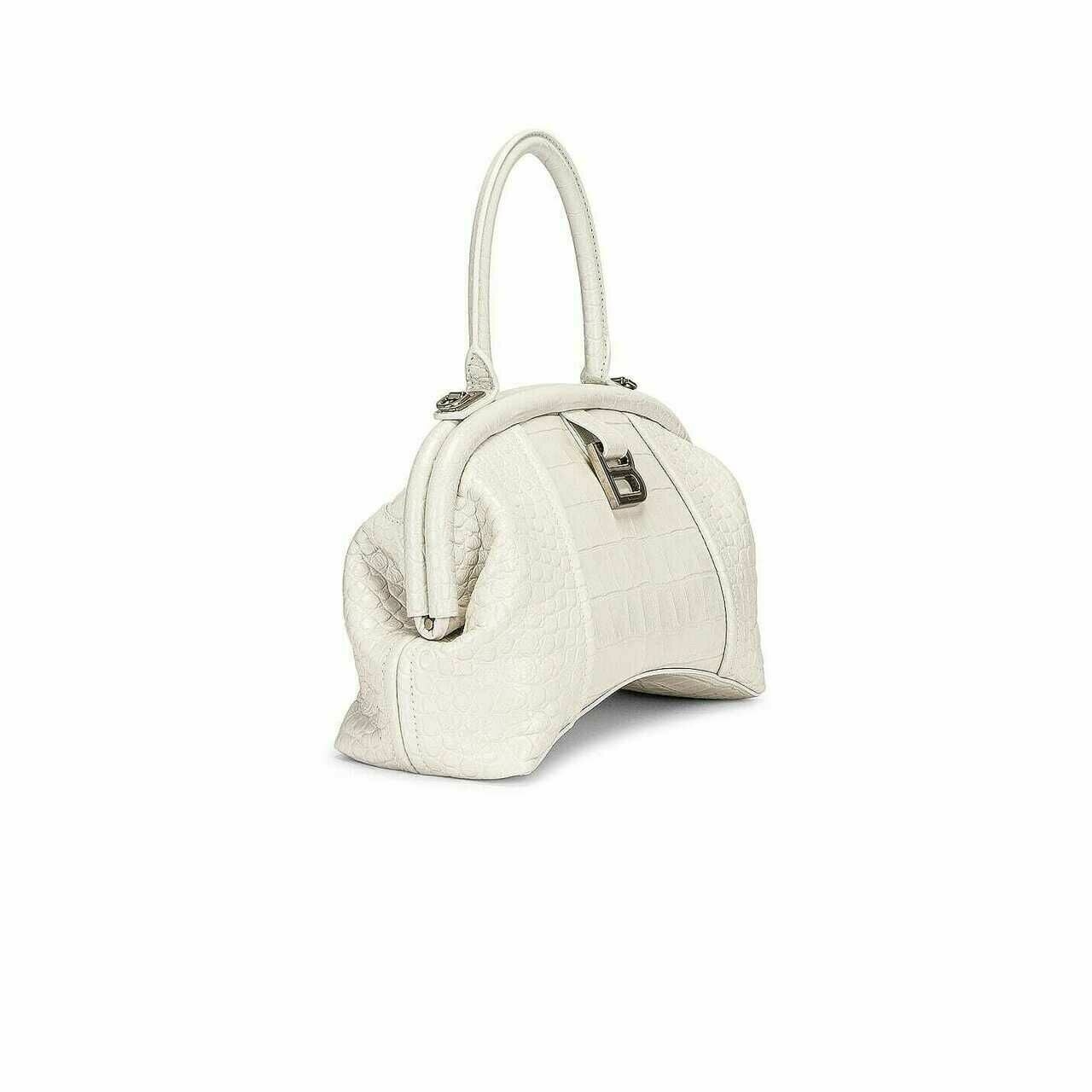 Balenciaga White Shoulder Bag