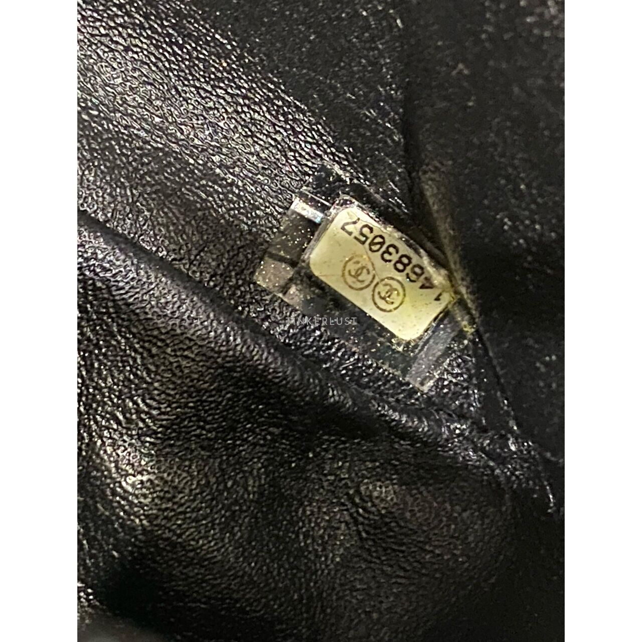 Chanel Mini Square Crystal Lock #14 LGHW Sling Bag