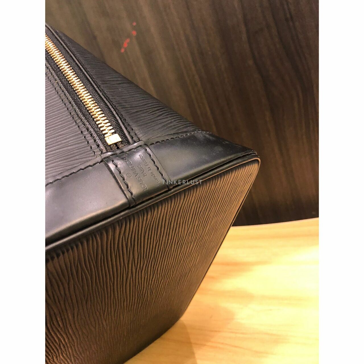 Louis Vuitton Vintage Alma PM Epi Leather Black