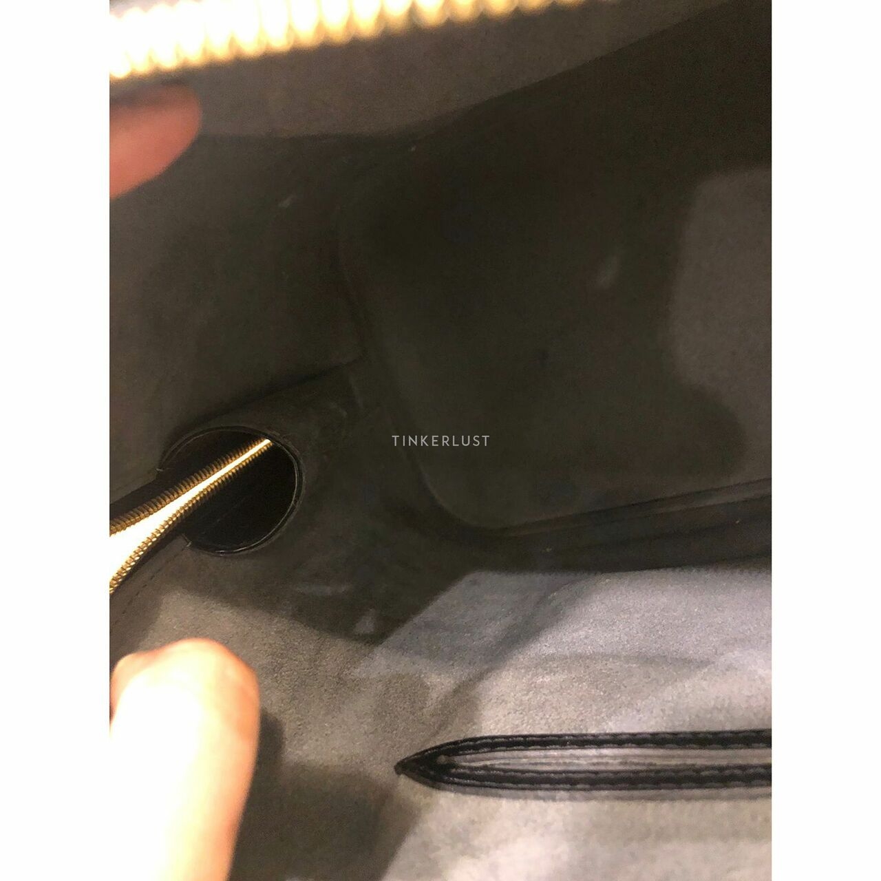 Louis Vuitton Vintage Alma PM Epi Leather Black