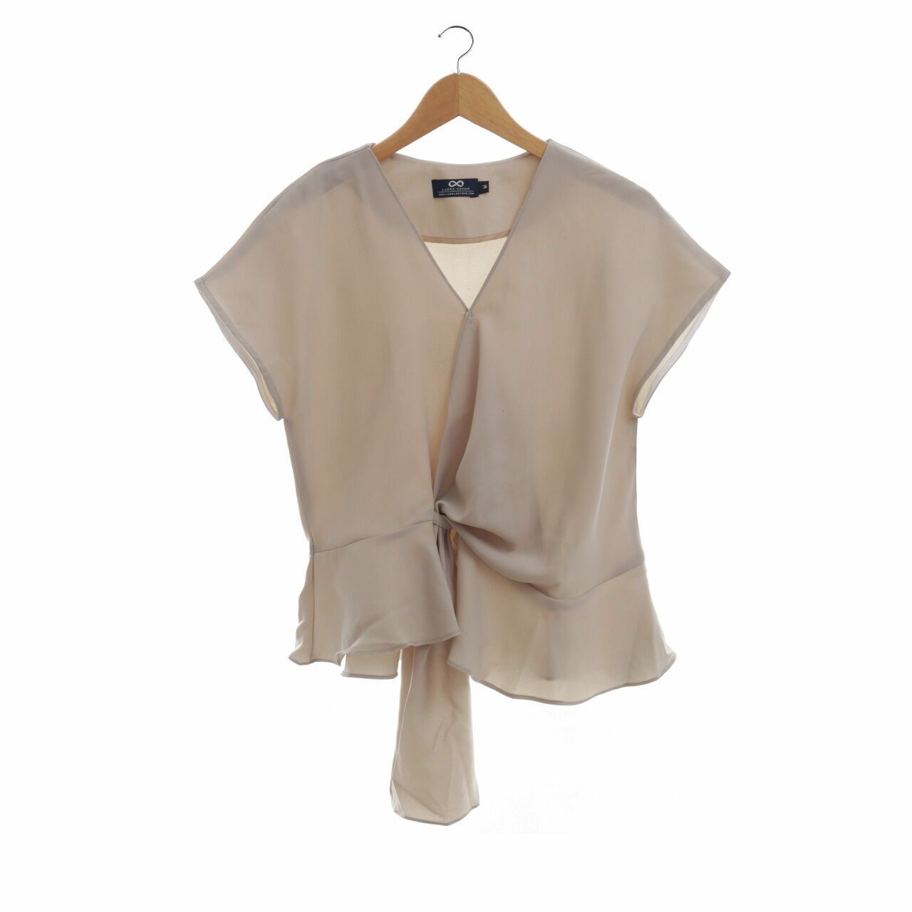 Label Eight Khaki Blouse