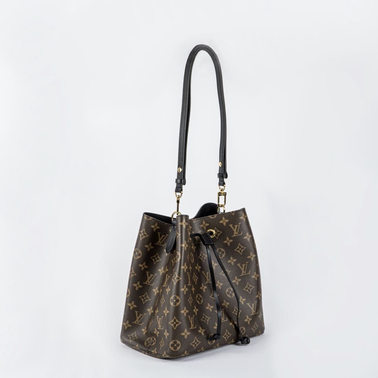 Louis Vuitton NéoNoé MM Monogram Bucket Bag Black