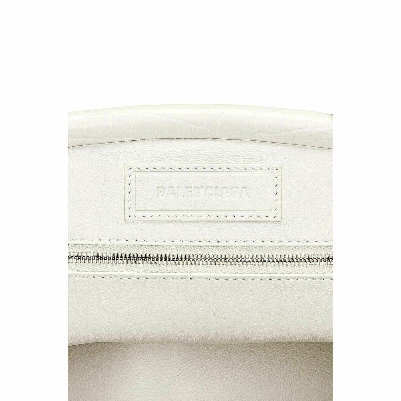 Balenciaga White Shoulder Bag