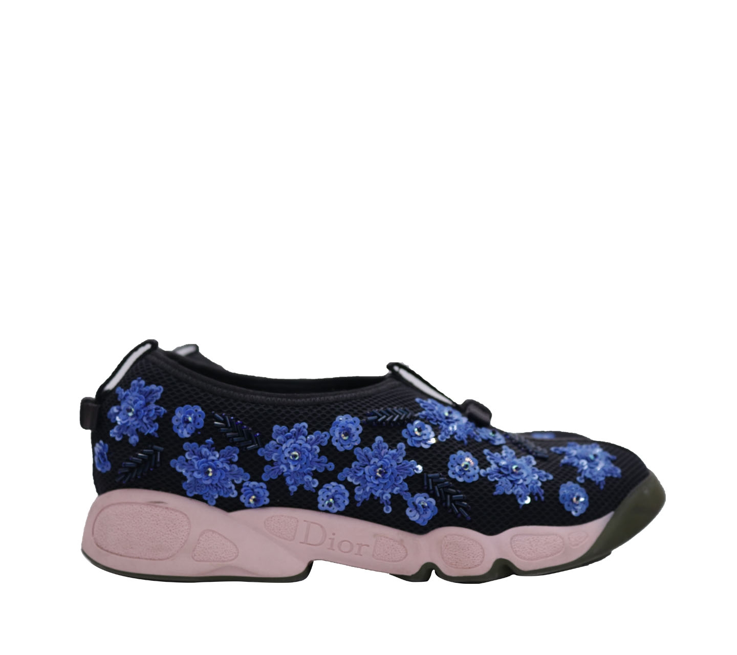 Christian Dior Blue Noir Bleu Fusion Sneakers