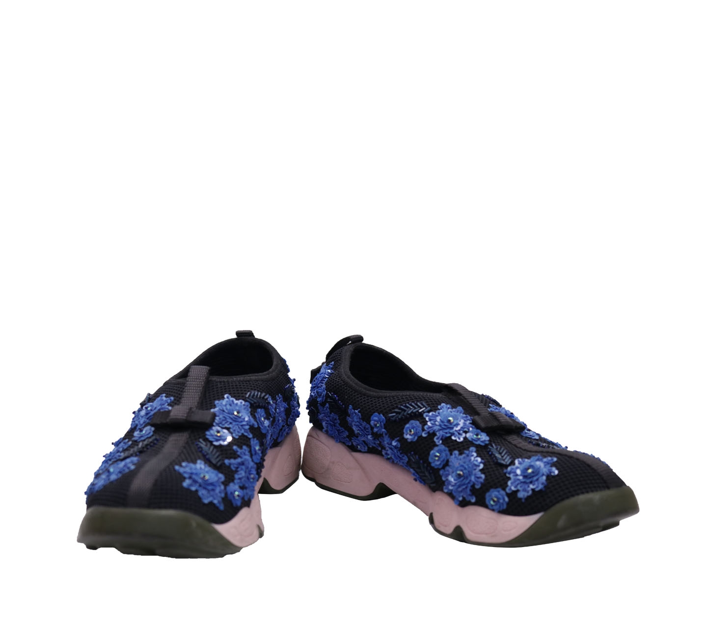 Christian Dior Blue Noir Bleu Fusion Sneakers