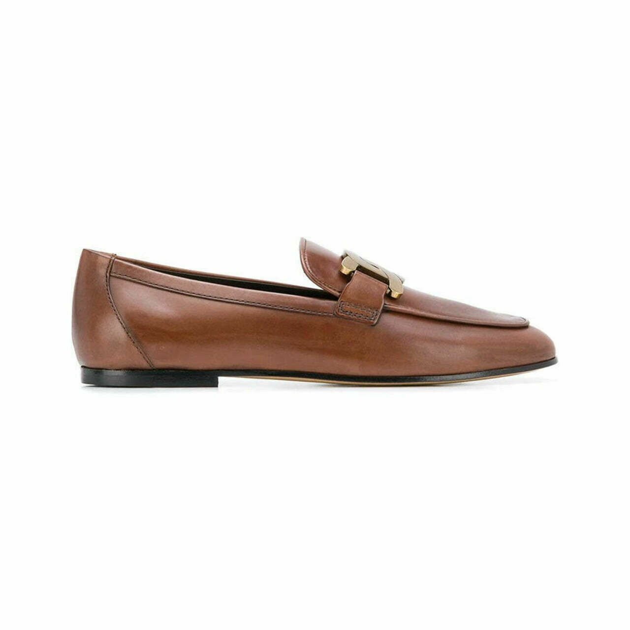 Tod's Kate Loafers Leather Brown Ghw