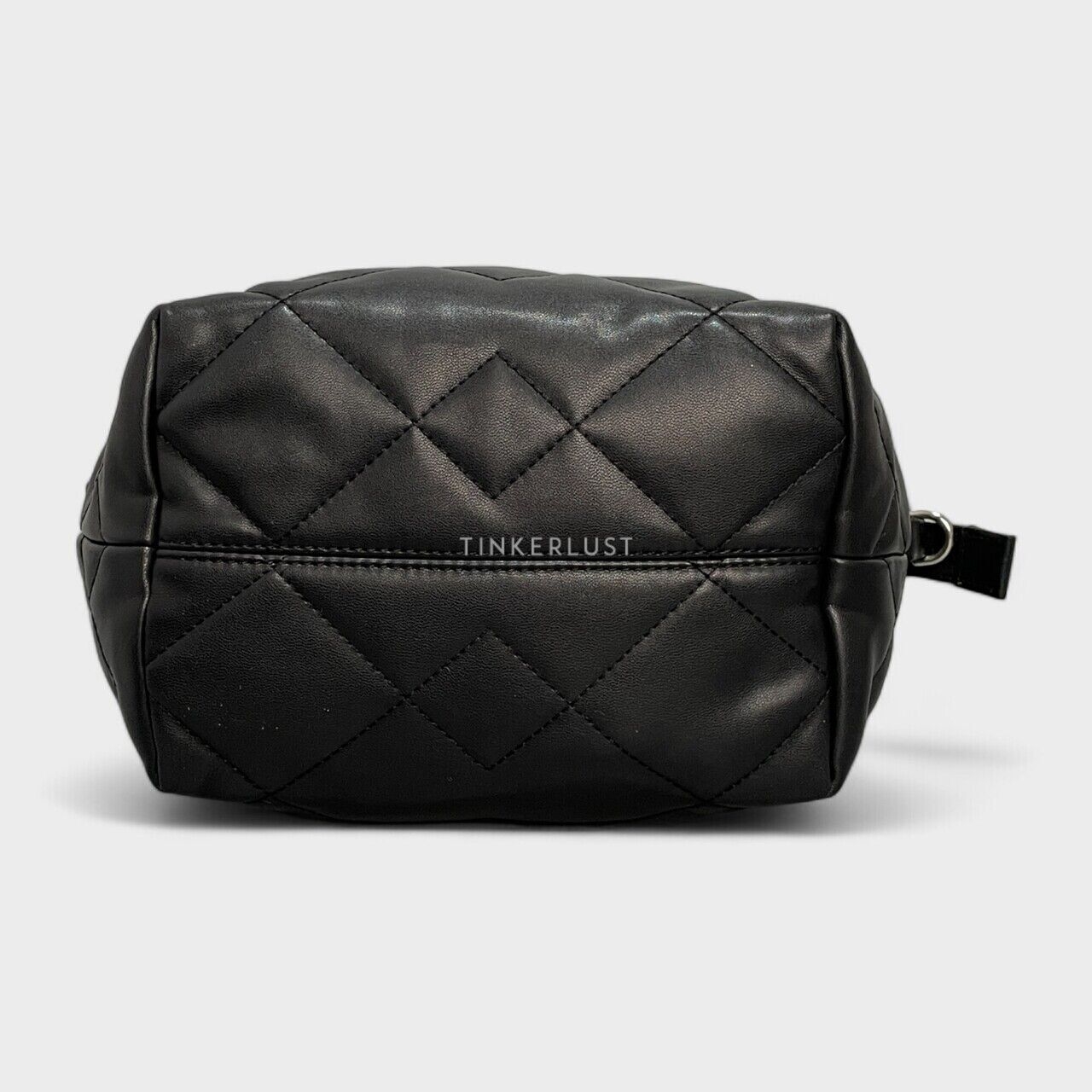 Marc Jacobs Quilted Moto Mini Black Leather Tote Bag