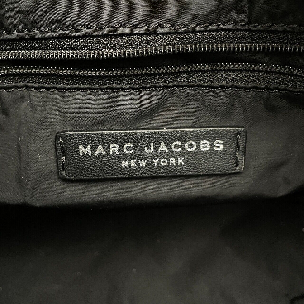 Marc Jacobs Quilted Moto Mini Black Leather Tote Bag