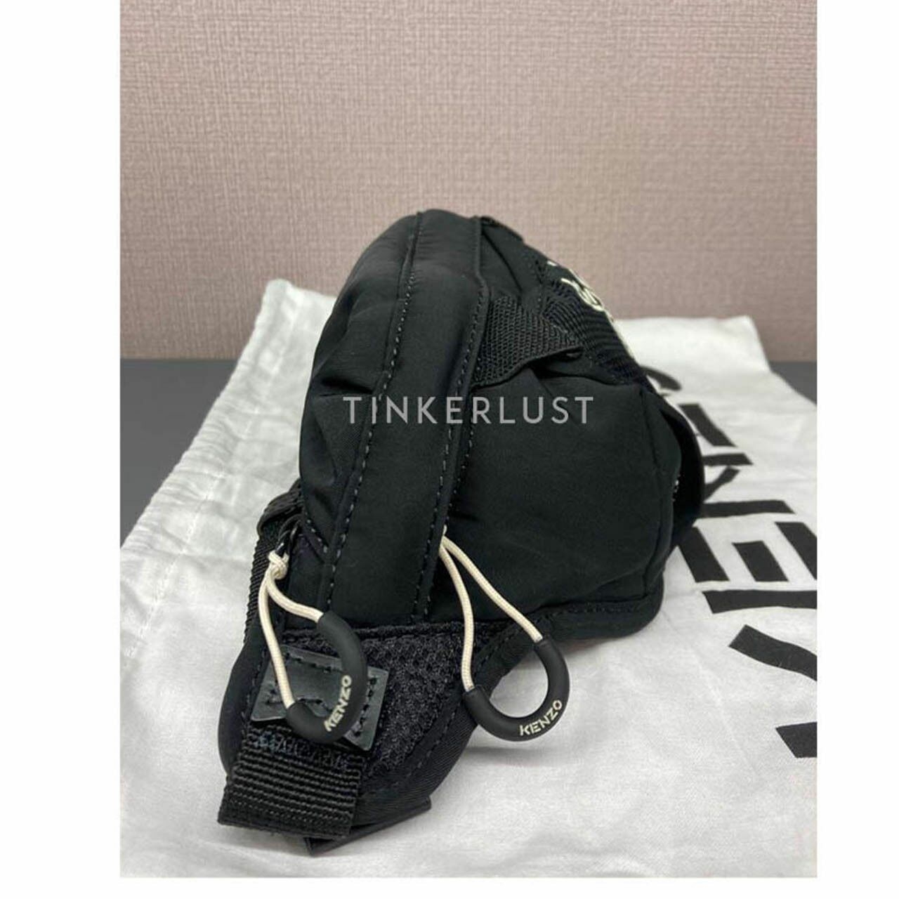 Kenzo Black Bumbag Sport Sling Bag