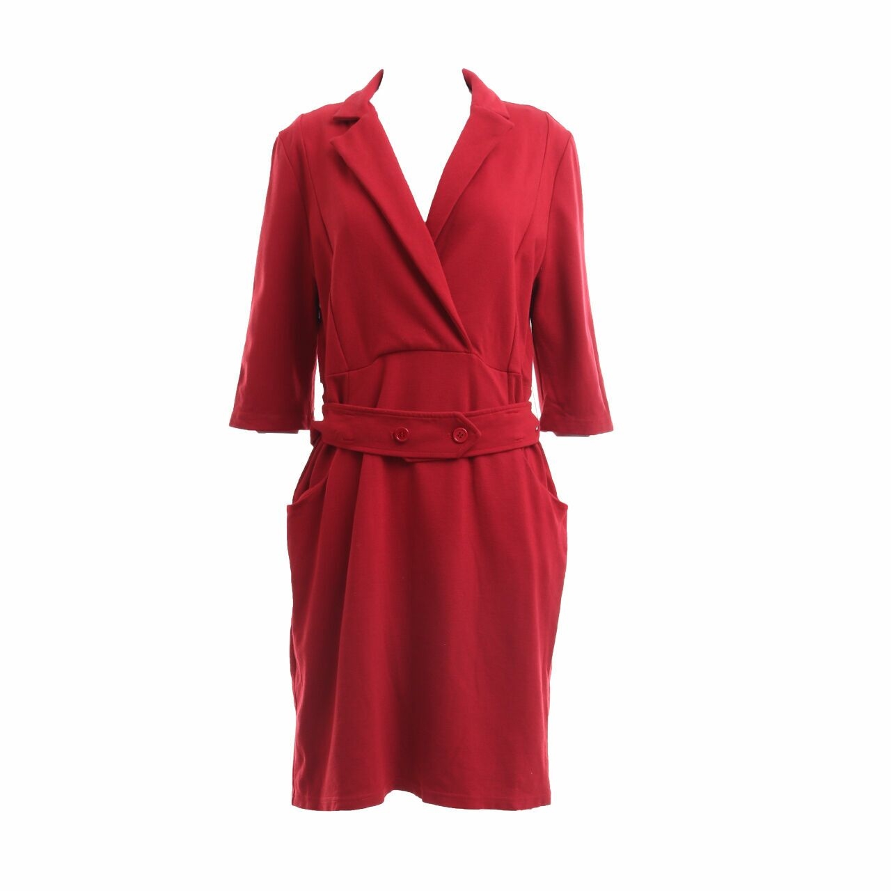 Diane von Furstenberg Red Mini Dress