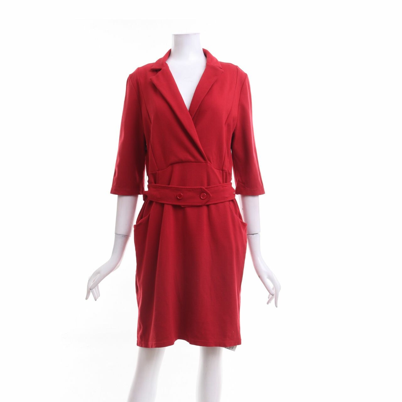 Diane von Furstenberg Red Mini Dress