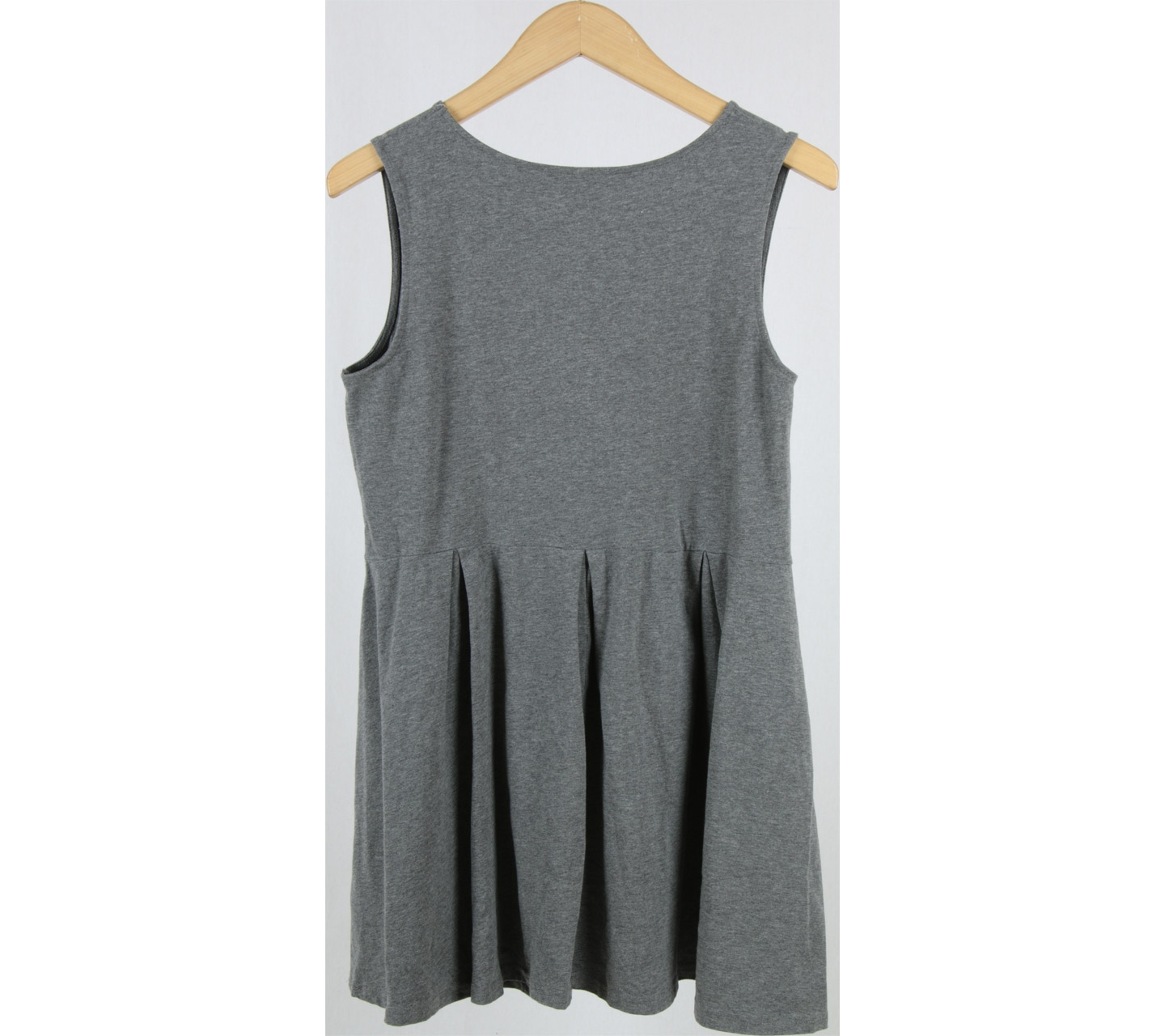 Divided Grey Mini Dress