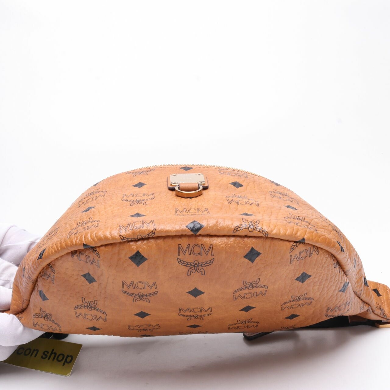 MCM Cognac Brown Bumbag Sling Bag