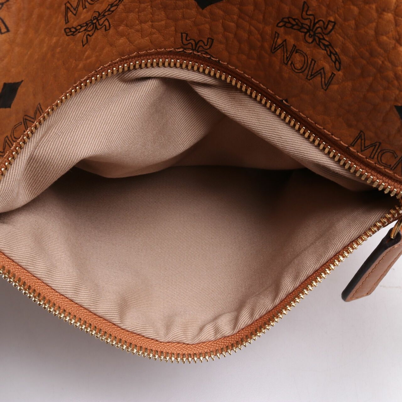 MCM Cognac Brown Bumbag Sling Bag