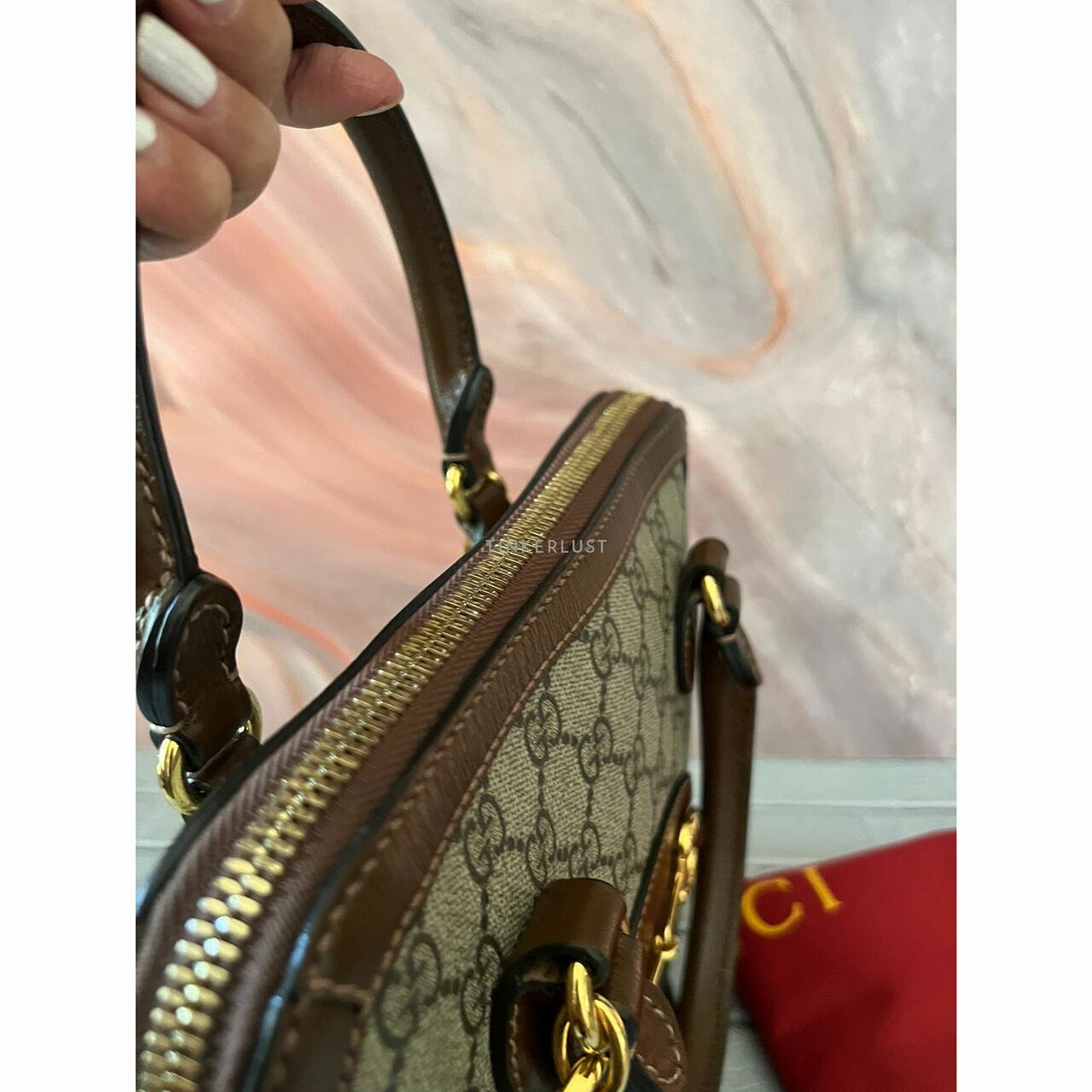 Gucci 1955 Horsebit Small Top Handle Satchel