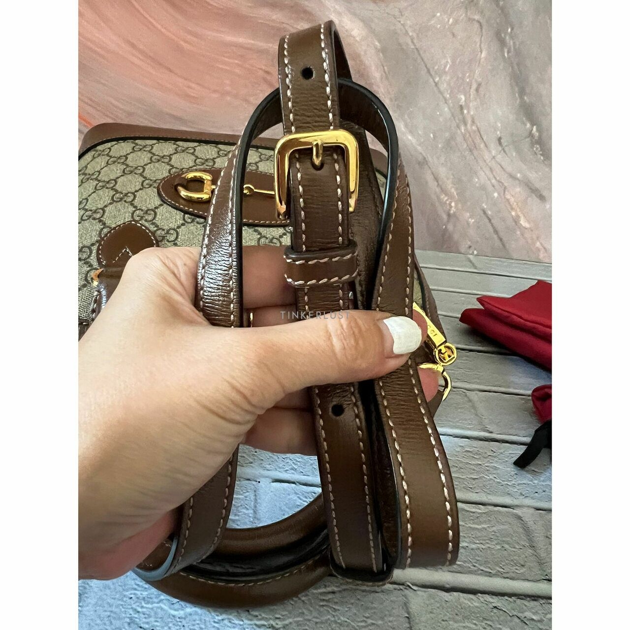 Gucci 1955 Horsebit Small Top Handle Satchel