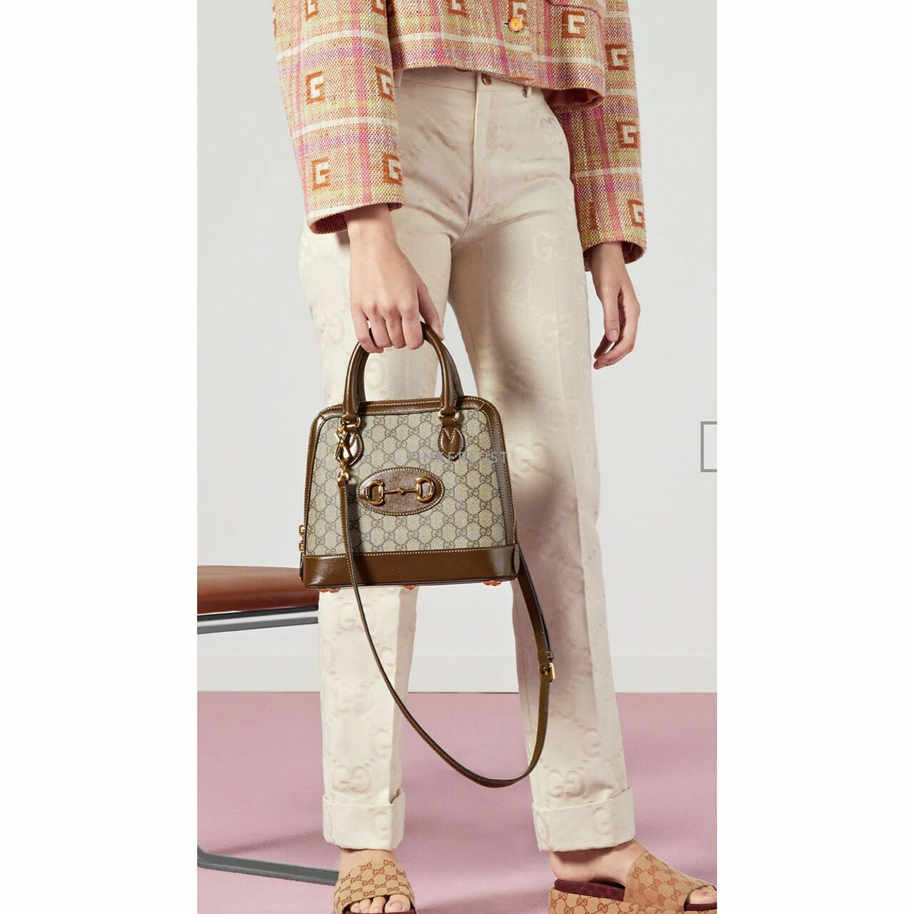 Gucci 1955 Horsebit Small Top Handle Satchel