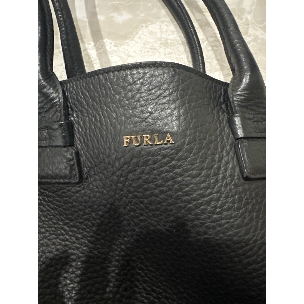 Furla Black Tote Bag