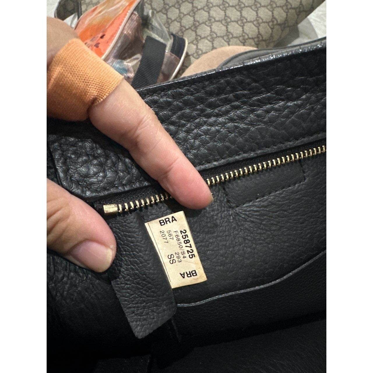 Furla Black Tote Bag