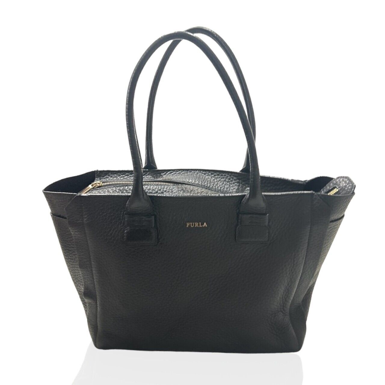 Furla Black Tote Bag