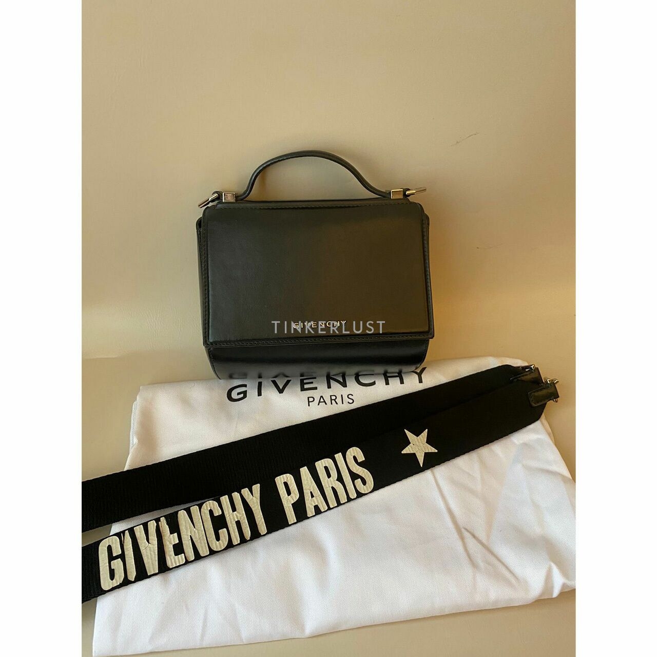 Givenchy Pandora Mini Box Black 2017 Satchel