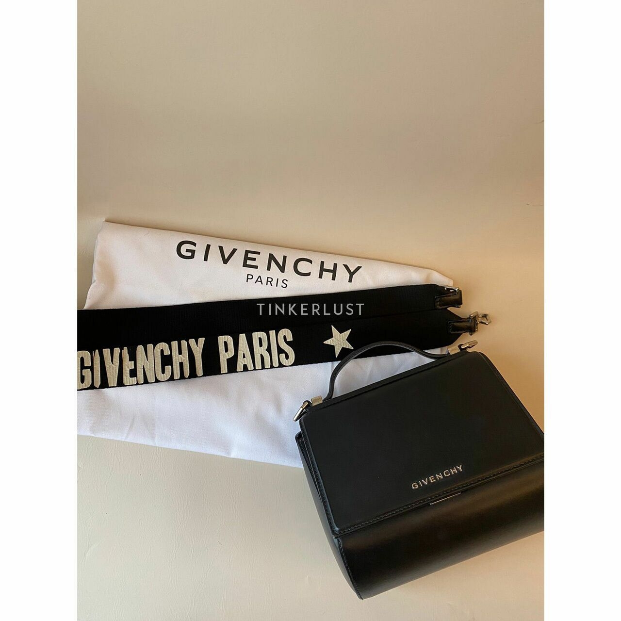 Givenchy Pandora Mini Box Black 2017 Satchel