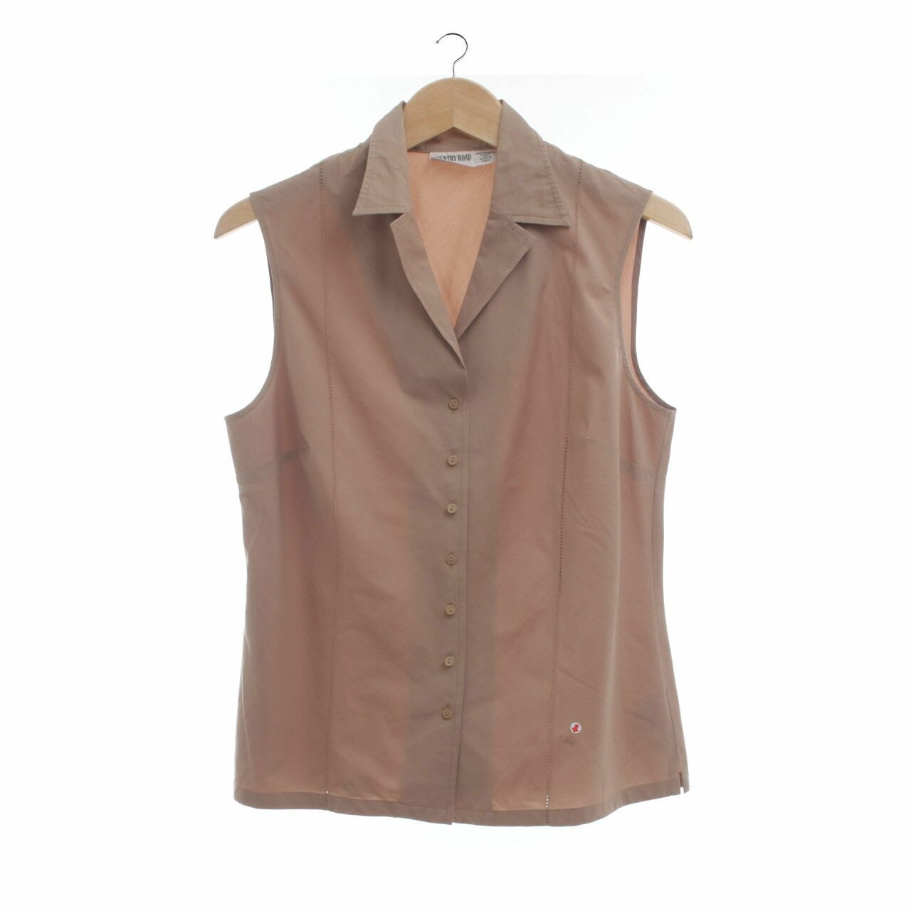 Country Road Light Brown Sleeveless