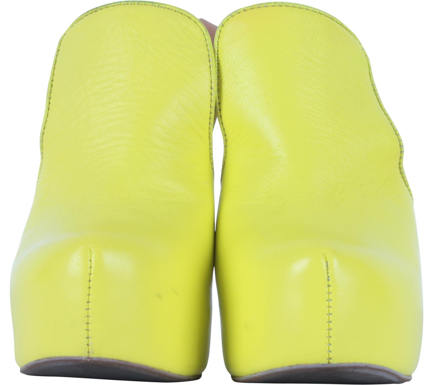 Jeffrey Campbell Yellow Darian-Neo Wedges