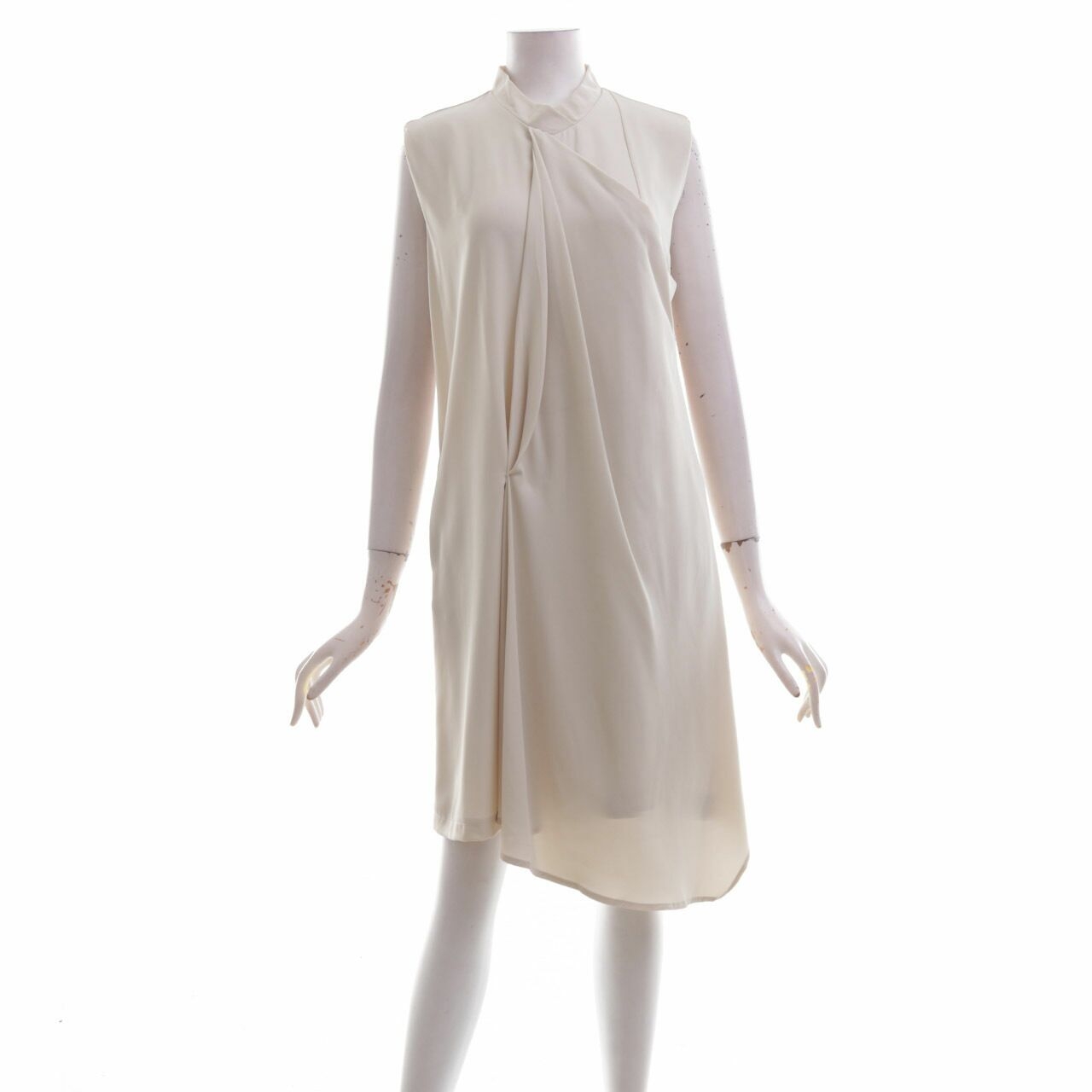 This is April Beige Mini Dress