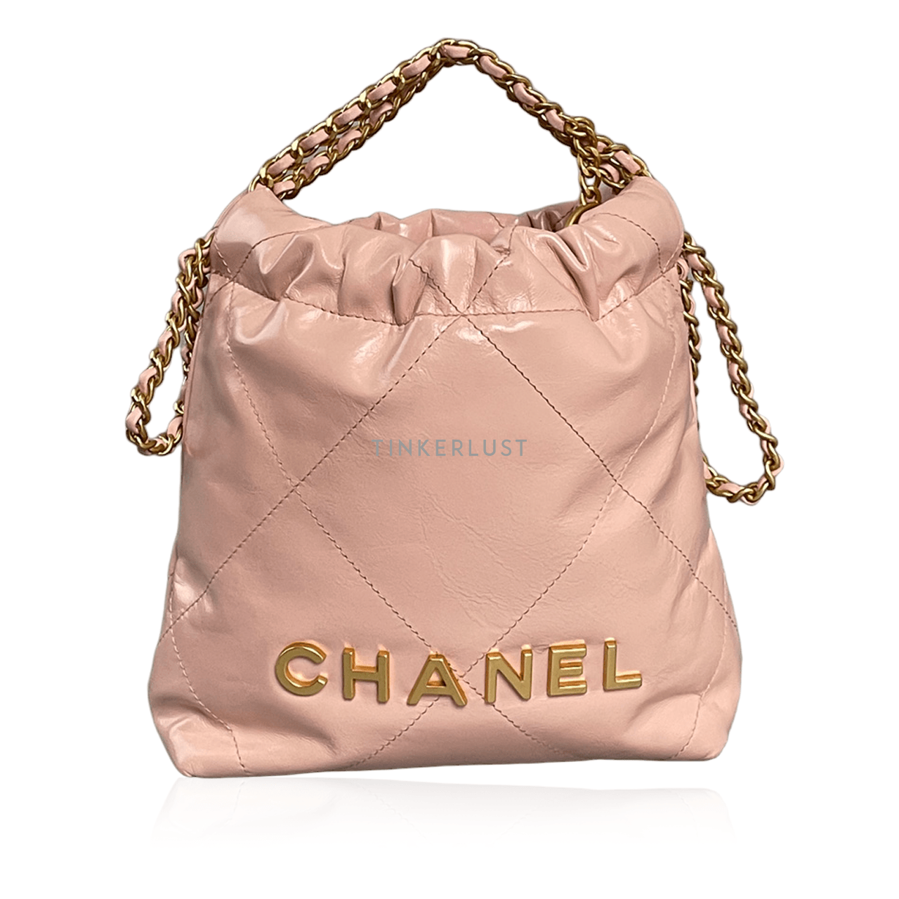 Chanel Mini 22 Pink Crossbody Bag