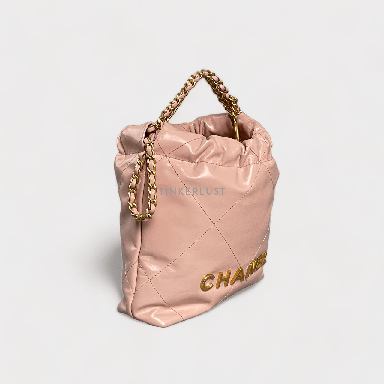 Chanel Mini 22 Pink Crossbody Bag