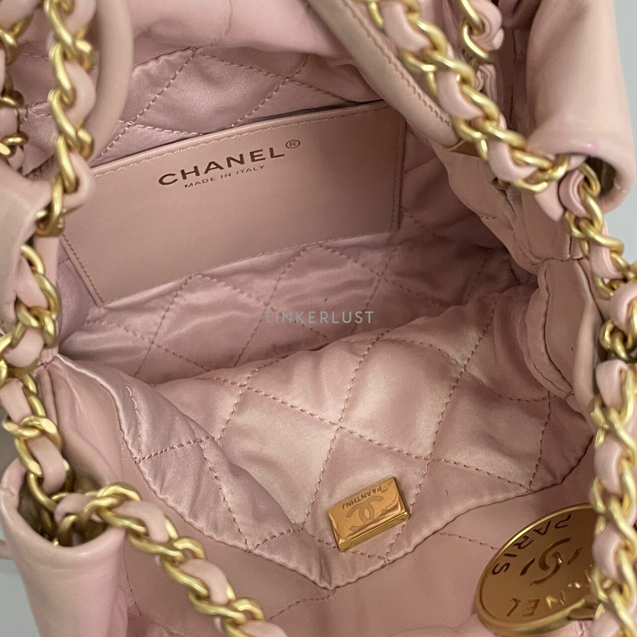 Chanel Mini 22 Pink Crossbody Bag