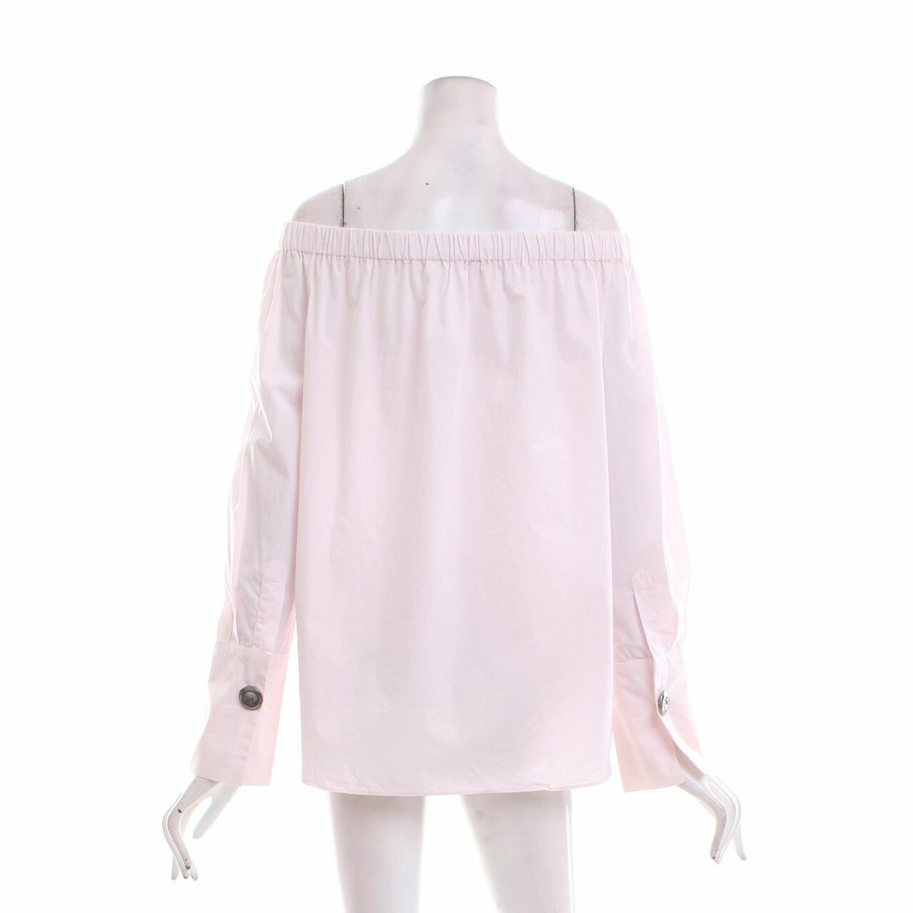 Zara Pink Bardot Blouse