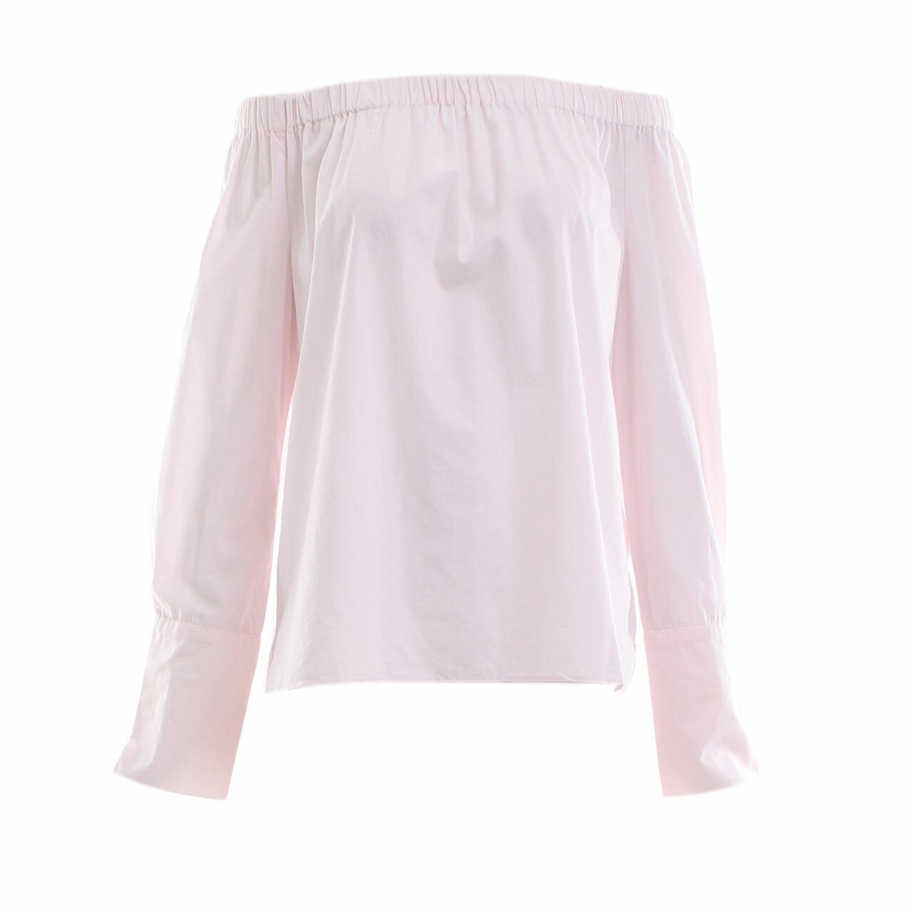 Zara Pink Bardot Blouse