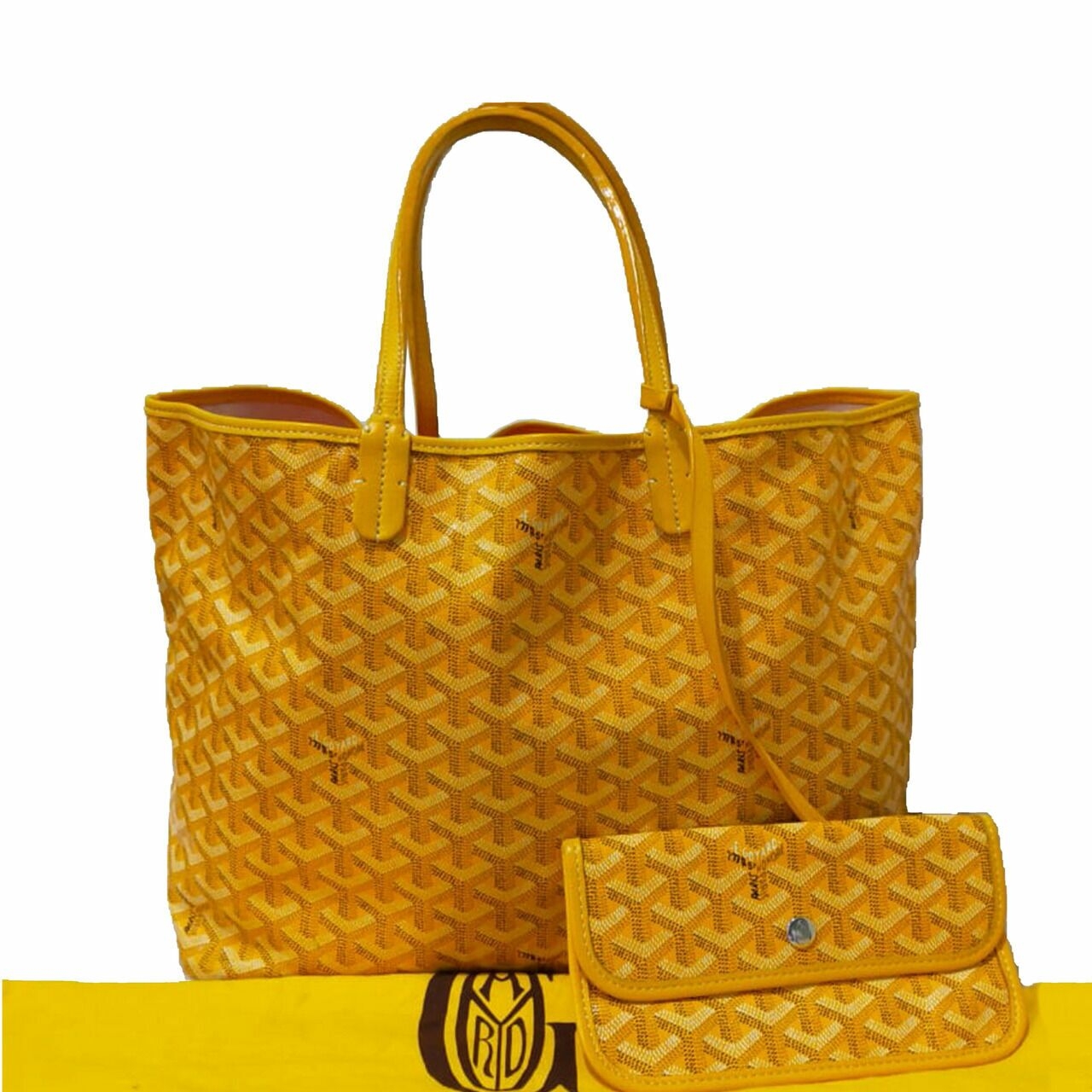  Goyard PM Yellow 2014 Tote Bag