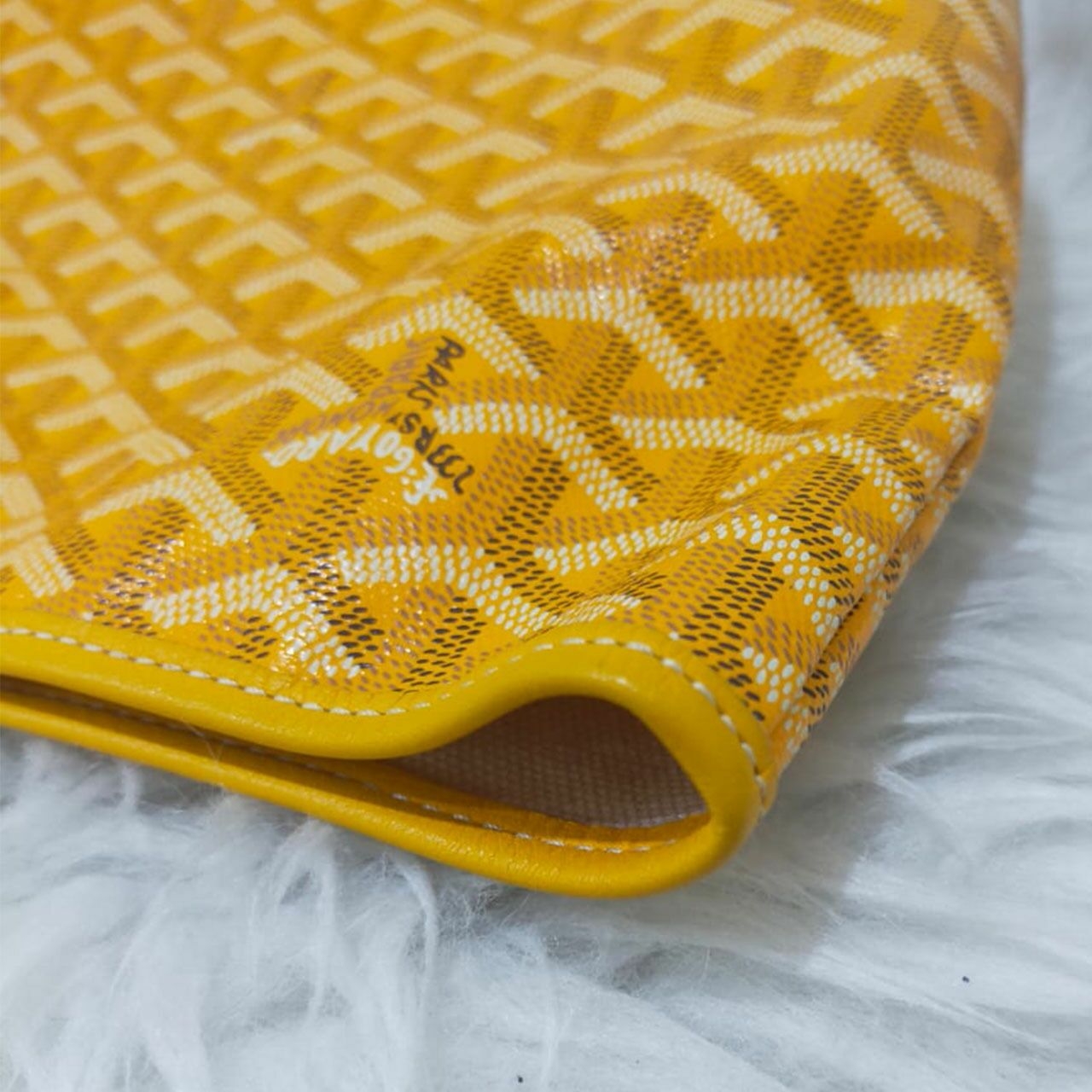  Goyard PM Yellow 2014 Tote Bag