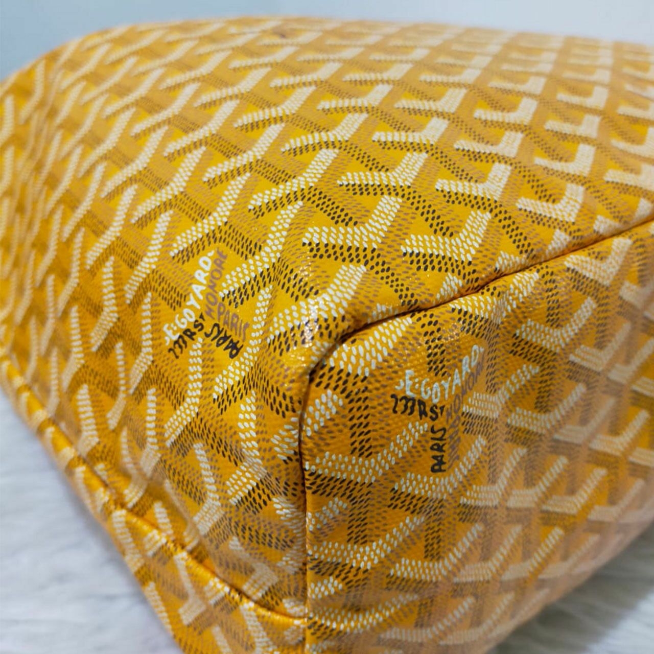  Goyard PM Yellow 2014 Tote Bag