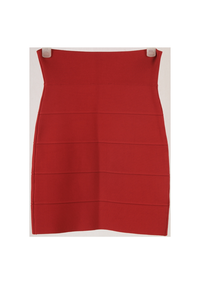 BCBG Maxazria Red Skirt