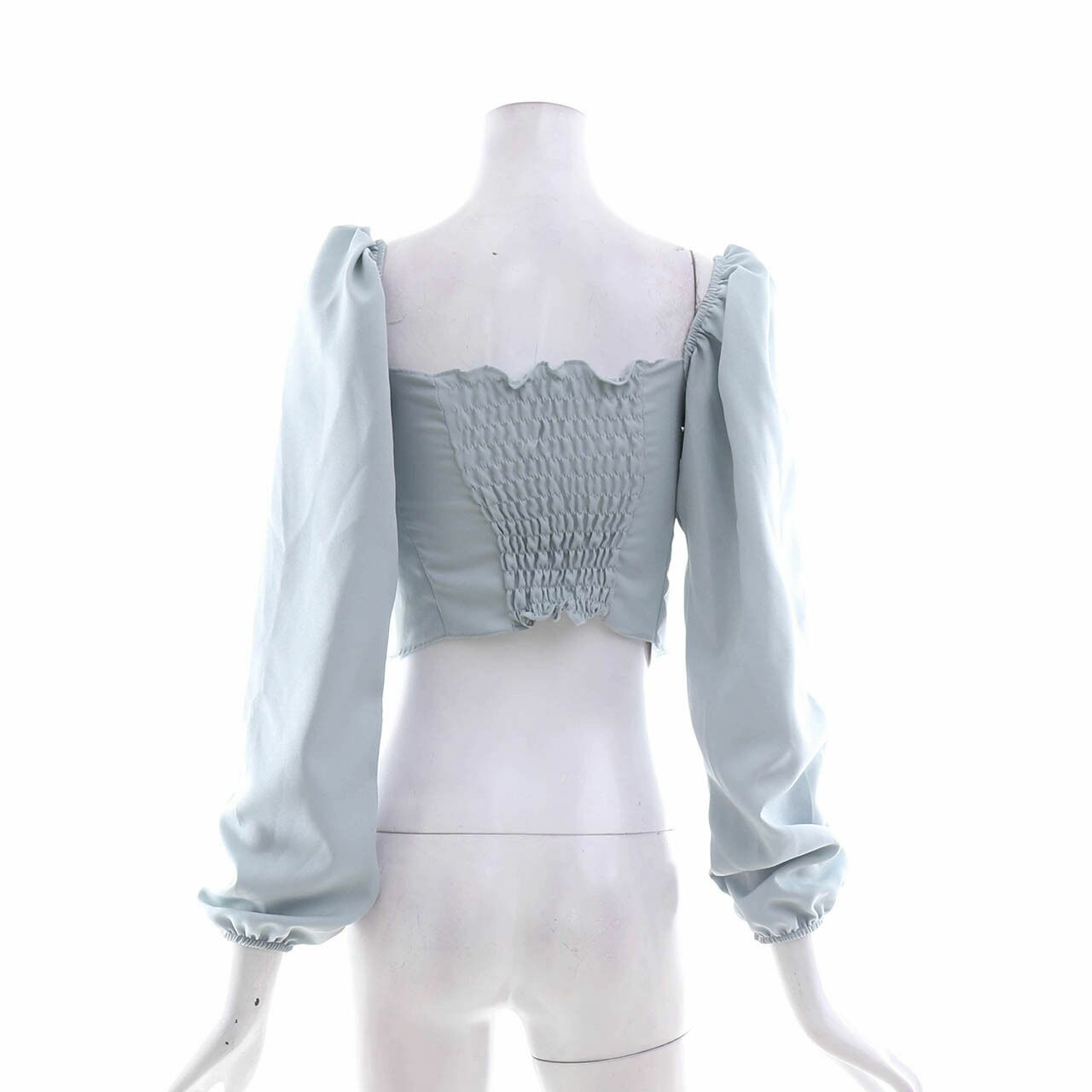 Private Collection Mint Cropped Blouse