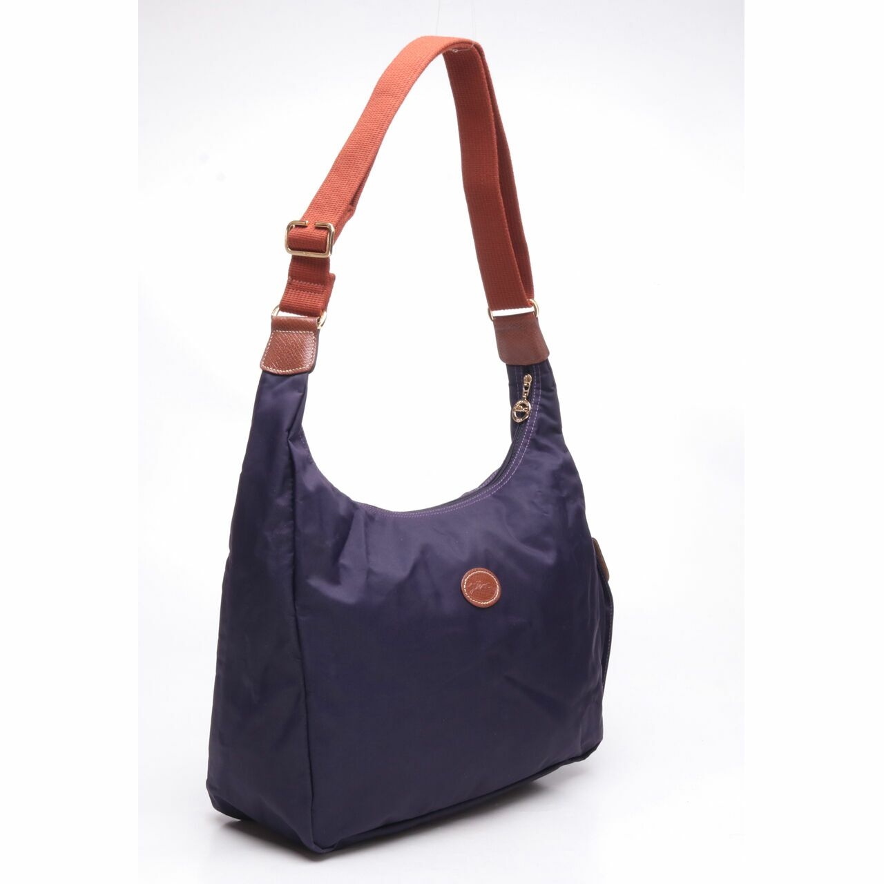 Longchamp Besace Purple Shoulder Bag