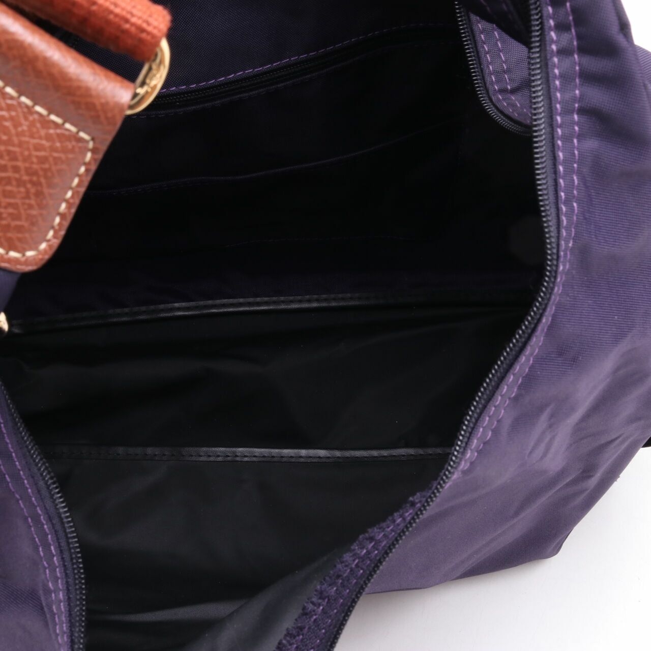 Longchamp Besace Purple Shoulder Bag